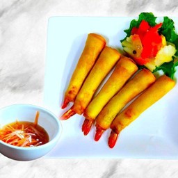 เปาะเปี๊ยะทอดกุ้ง