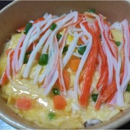 ไข่ข้น ข้าวกะเพรา อาหารตามสั่ง