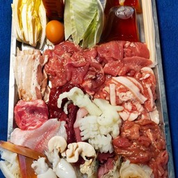 ชุดที่3 รวมหมูทะเล 1กิโลน้ำซึปเติมน้ำเปล่า600มล