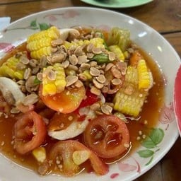 ตำข้าวโพดไข่เค็ม