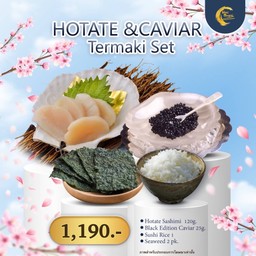 HOTATE & CAVIAR Temaki Set