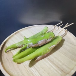 พริกหยวก ยัดไส้ หมูสับ