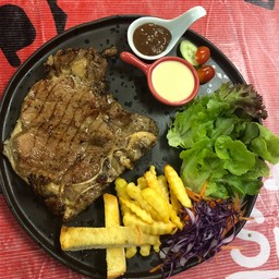 สเต็กเนื้อ ทีโบน