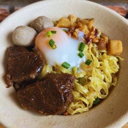 หมี่เป๊าะคลุกเส้น อร่อย