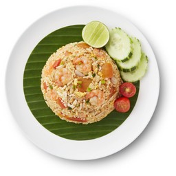 ข้าวผัดมันกุ้ง