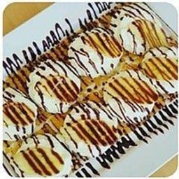 ทิชชู่+วิปครีม+กล้วย+ช็อคโกแลต