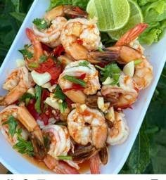 ยำกุ้งสุก รสจัด