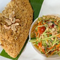 416ยำปลาดุกฟู