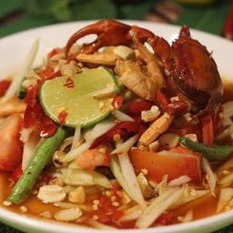 ส้มตำไทยปู