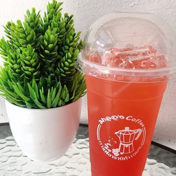 น้ำสตอเบอรี่เย็น