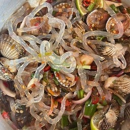 ตำหอยแครงเส้นแก้ว