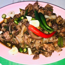 ก้อยคั่วหมู