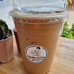 แวมา กะเพราคั่วแห้ง &กาแฟสด มะพร้าวปั่น