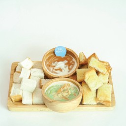 ขนมปังดูโอ้สังขยาสองสหาย