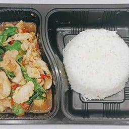 ข้าวราดกะเพราหมูสับ