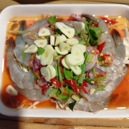 กุ้งแช่น้ำปลา