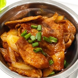 ผ้ดบุลโกกิ 불고기 래프(หมูสันคอ)