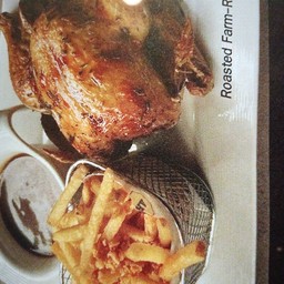 Roasted Farm-Raised Cornish Hen (Baby Chicken)