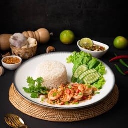 กุ้งคั่วพริกเกลือ