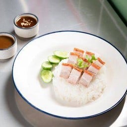 ข้าวหมูกรอบ (ล้วน)