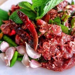 ก้อยเนื้อ(ดิบ)