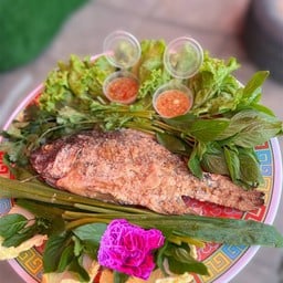 เมี่ยงปลาอบโอ่งByเเม่ประนอม