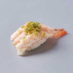 ซูชิกุ้งเบิร์นแซ่บ