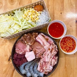 หมูกระทะชุดใหญ่ (XL)