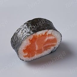 ซูชิข้าวห่อแซลมอนไข่กุ้ง Salmon Kai Kung