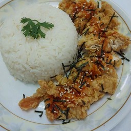 ข้าวหน้าไก่เผ็ด