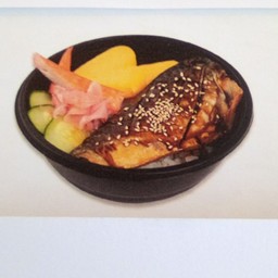 ข้าวหน้าซาบะย่างซีอิ้ว