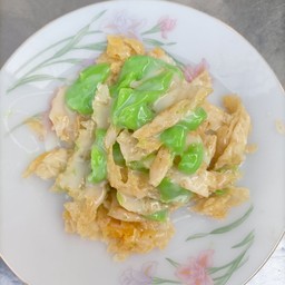 โรตีธรรมดา+สังขยา(ม้วนกระดาษ)