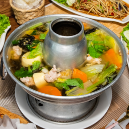 ต้มจืดสาหร่าย ไก่ หมู