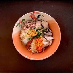 Dry Tom Yum Wide Rice Noodles