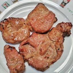 หมูย่าง แจ่วเคย ตลาดศาลเจ้า