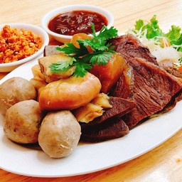 ลวกจิ้มรวมเนื้อ