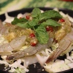 กุ้งแช่น้ำปลา