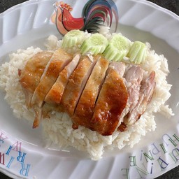 ข้าวมันไก่ย่าง(พิเศษ)