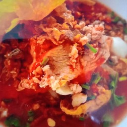 ก๋วยเตี๋ยวเย็นตาโฟต้มยำ พิเศษ