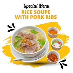 ข้าวต้มกระดูกซี่โครงหมู