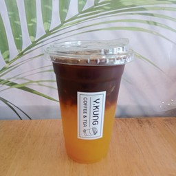 อเมริกาโน่+น้ำส้มสด