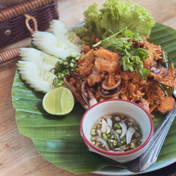 ข้าวผัดต้มยำทะเล