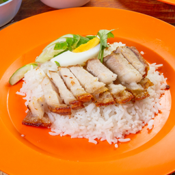 ข้าวหมูกรอบ