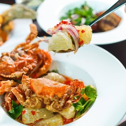 ยำส้มโอปูนิ่ม