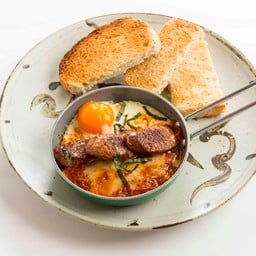 Egg and Chorizo