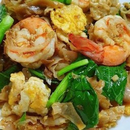 ผัดซีอิ้วกุ้ง