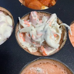 ปูอัดน้ำสลัด