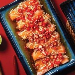 ยำแซลมอน เกาหลี