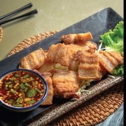 หมูสามชั้นน้ำปลาแจ่ว