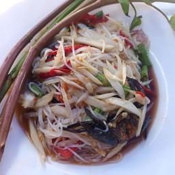 ตำซั่วปูปลาร้า